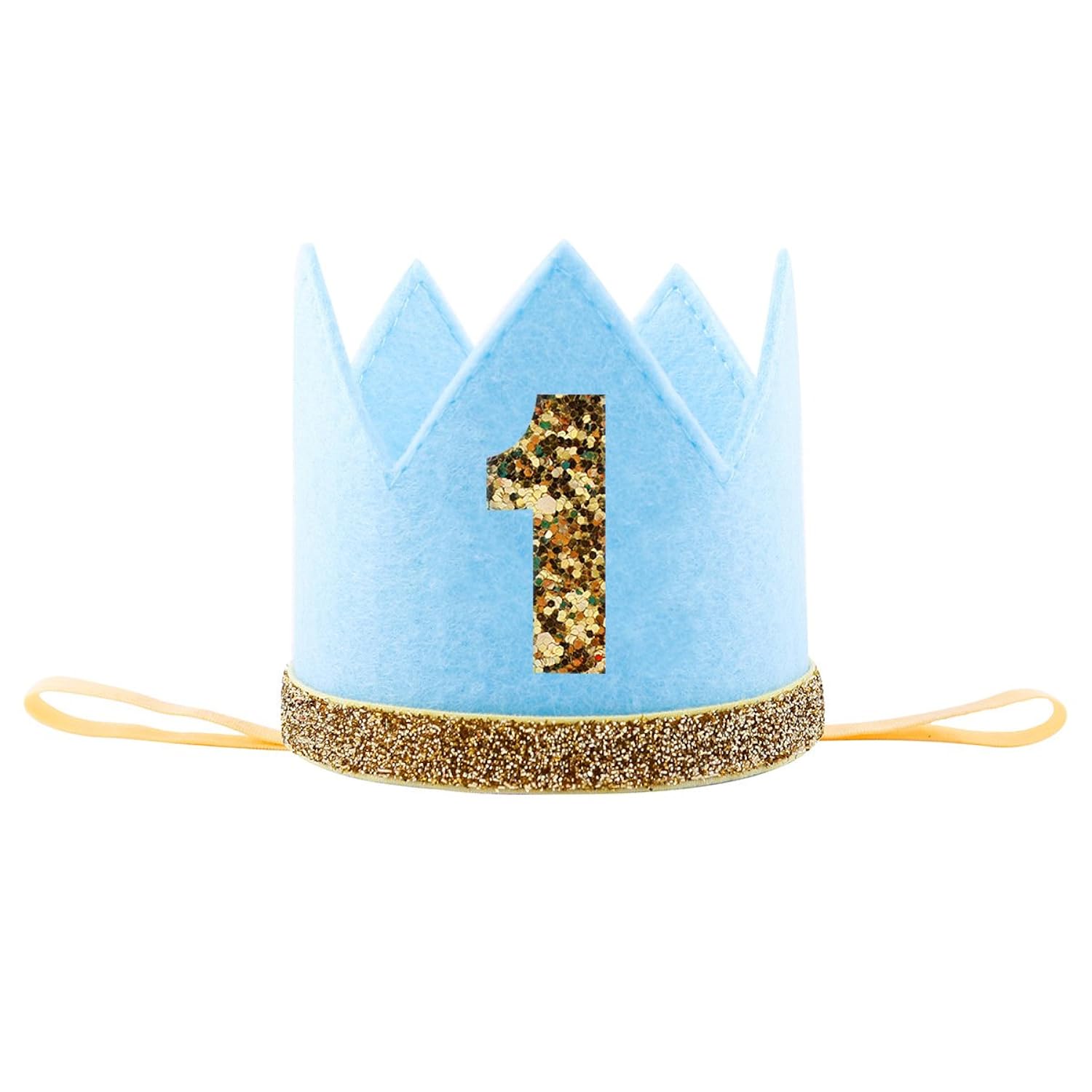baby girl boy half 1/2 first birthday crown party