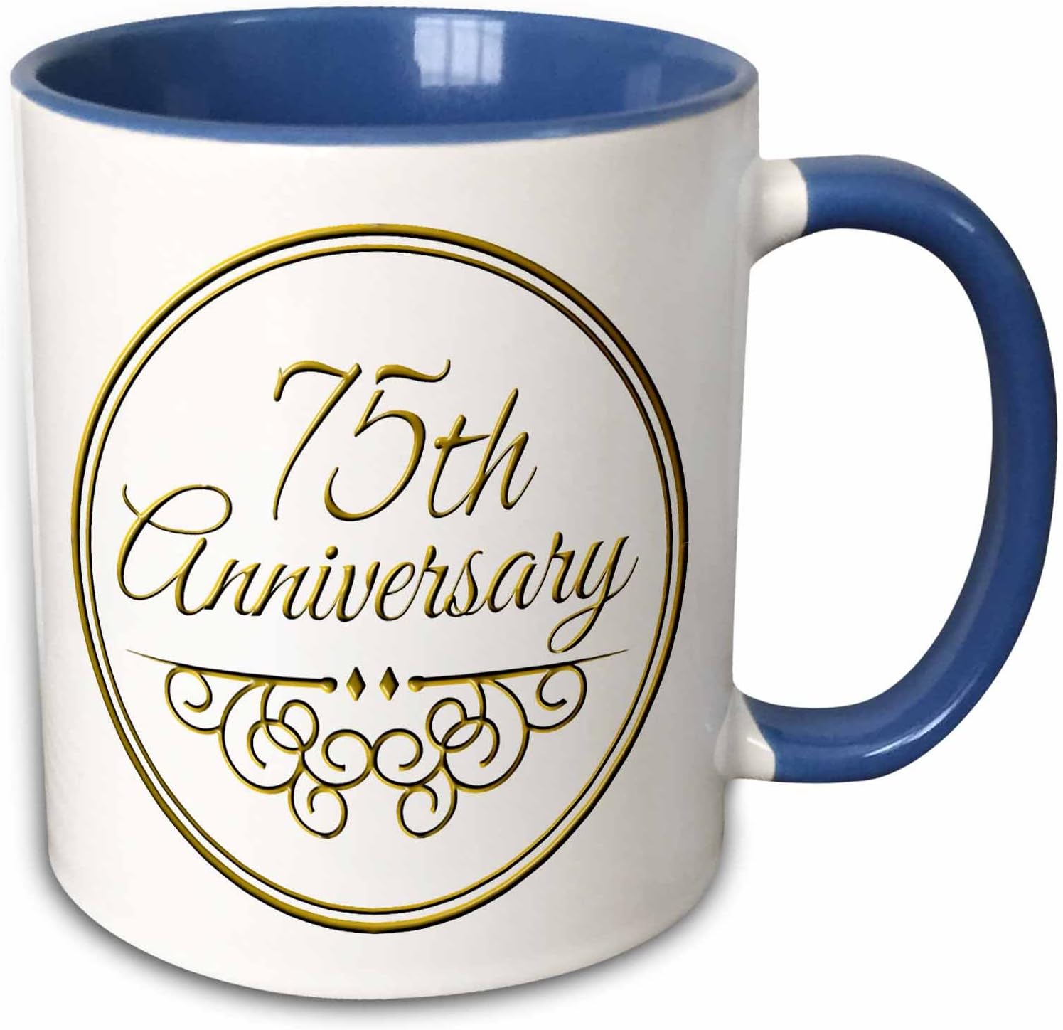 3drose inspirationzstore occasions – 75周年纪念礼品 – 金文字为