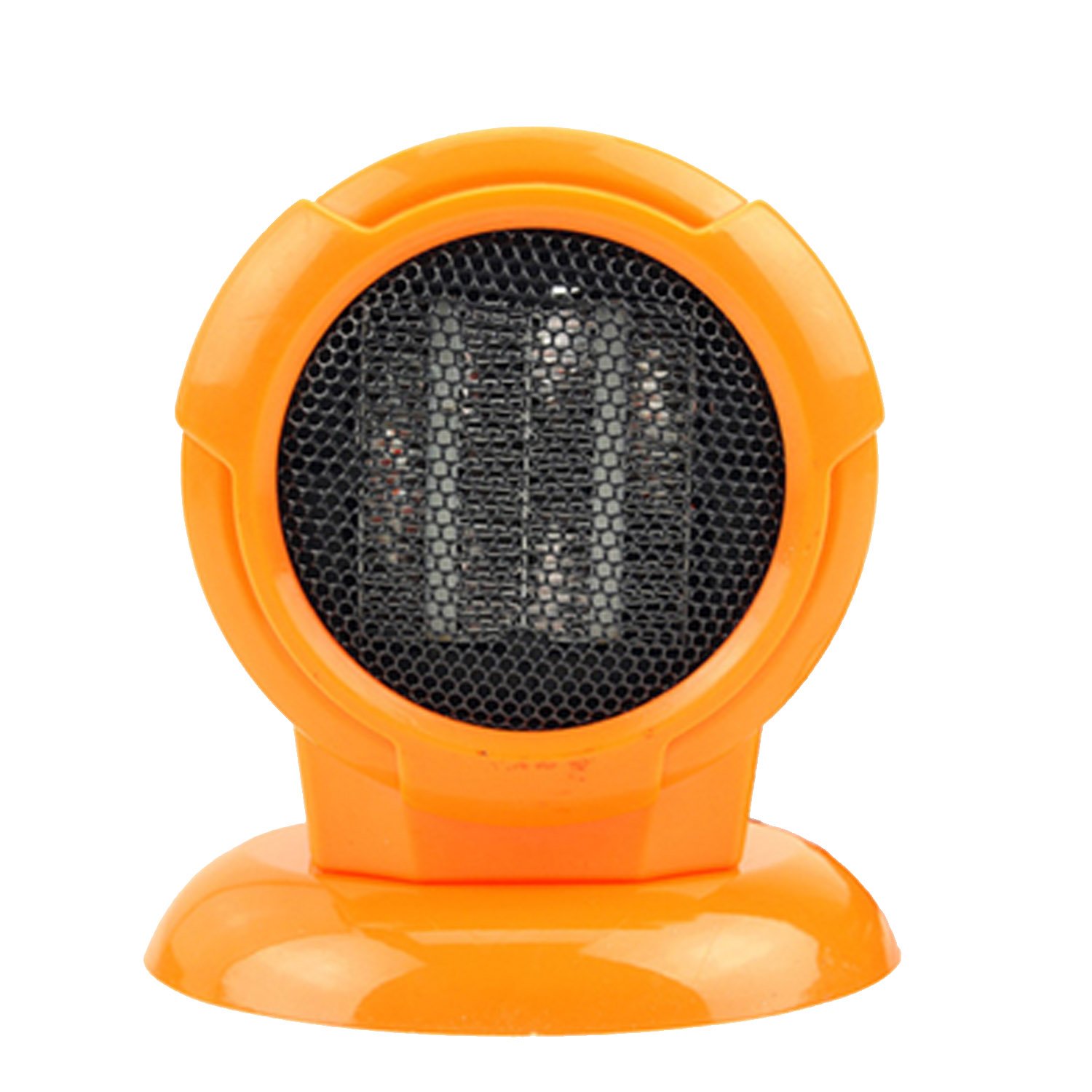 jh继红 桌面迷你型暖风机 取暖器 电热扇 小太阳 橙色