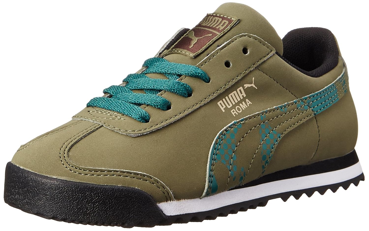 puma roma camo kids classic sneaker (infant/toddler/little kid