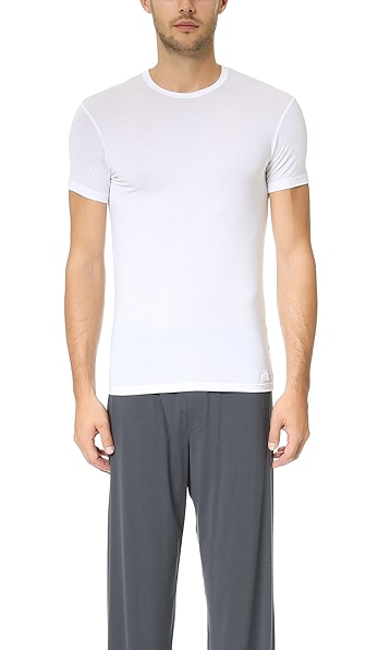 calvin klein underwear body莫代尔短袖t恤