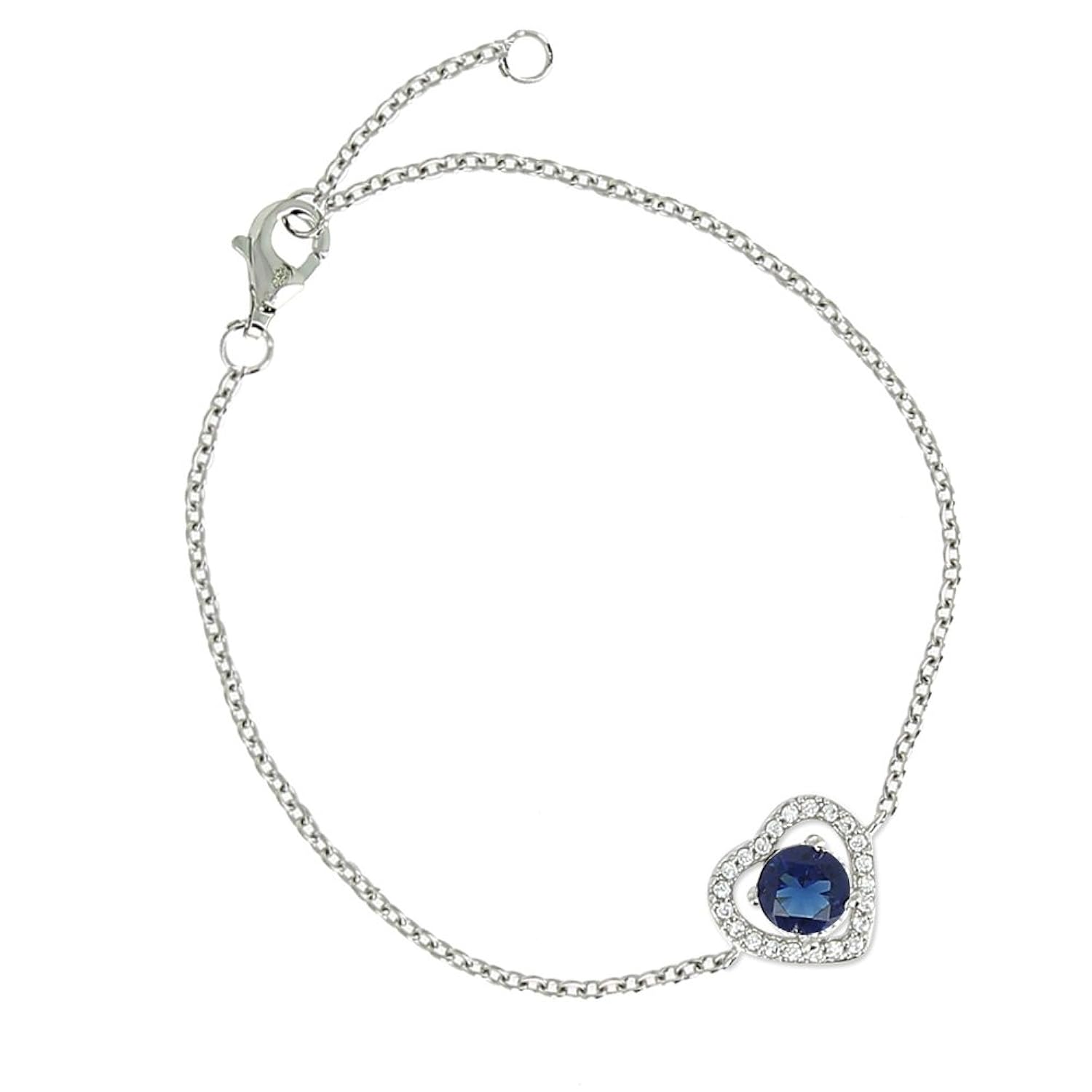 eliot–手链18cm 925标准纯银–方晶锆石–50733z