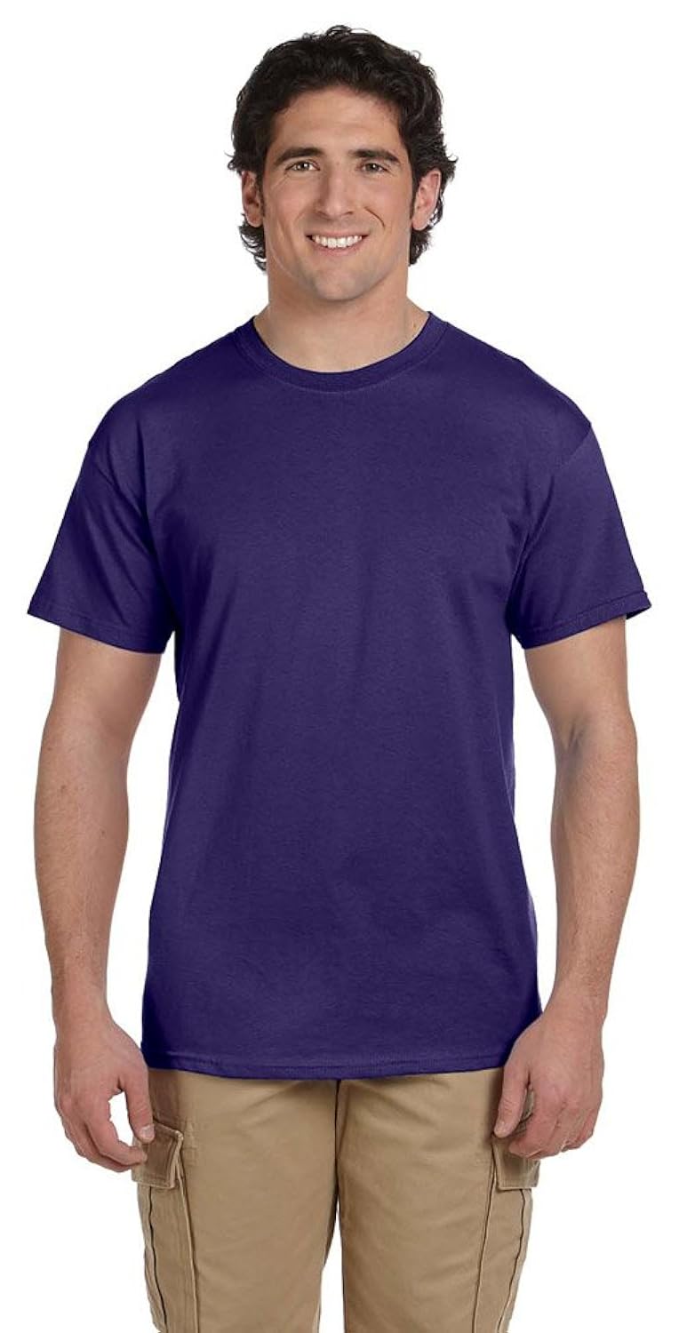 jerzees 5 oz. hidensi-t t-shirt (363)- deep purple,l