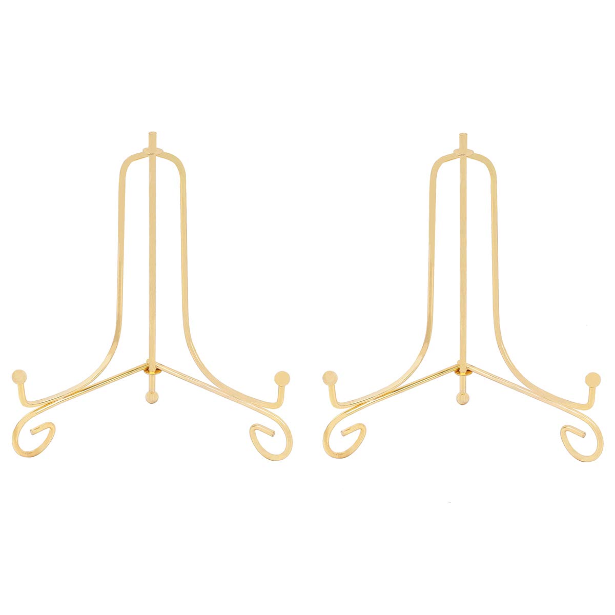 haked 装饰铁展示架,黑色铁架架展示照片支架,展示相框,食谱,装饰板