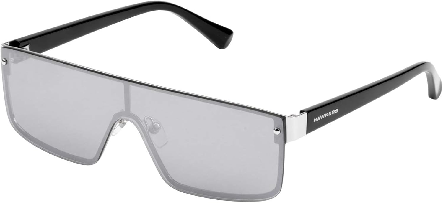 hawkers 中性款成人 spago 太阳镜,银色 · 镀铬梦