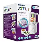 AVENT 新安怡 食品蒸制搅拌一体机 辅食 料理机(产地:土耳其) SCF870/20