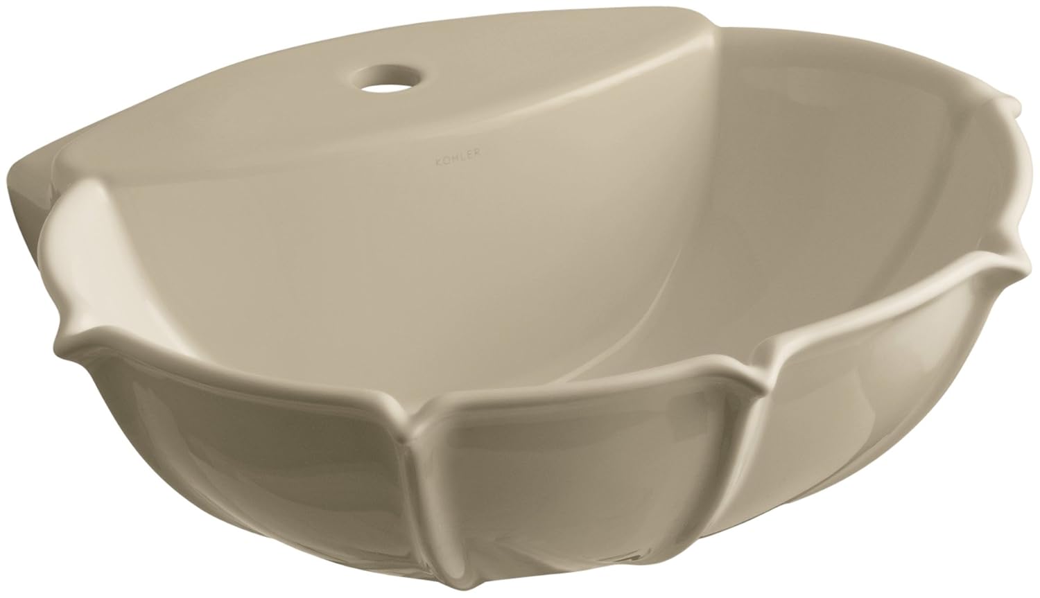 kohler anatole pedestal lavatory basin with single-hole faucet