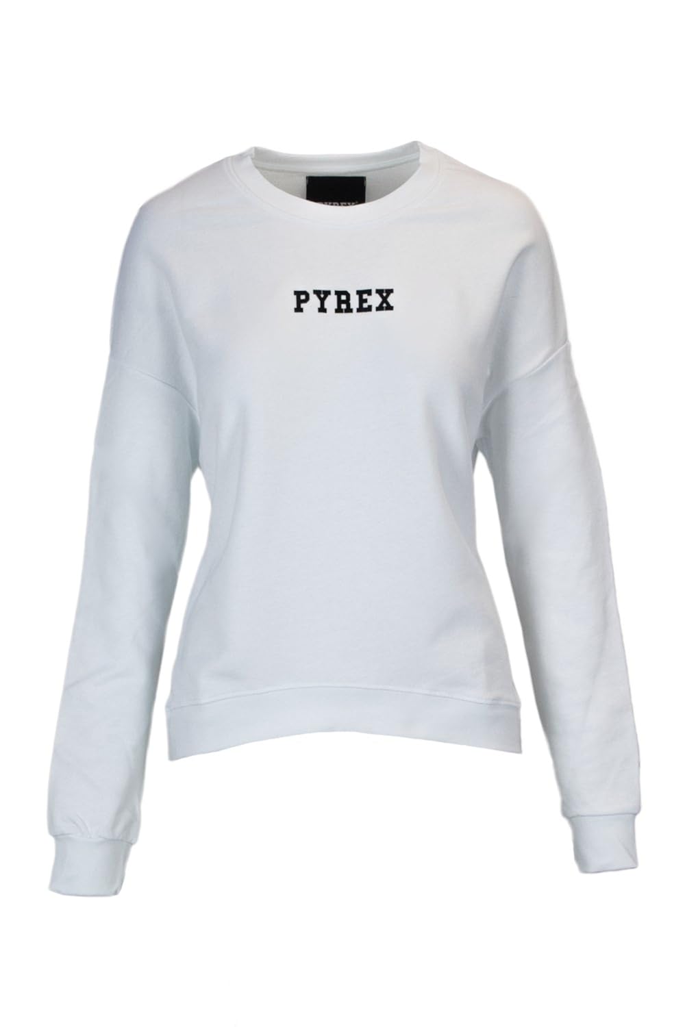 pyrex 女人 33821white 白色 棉 运动衫/意大利直邮【亚马逊海外卖家