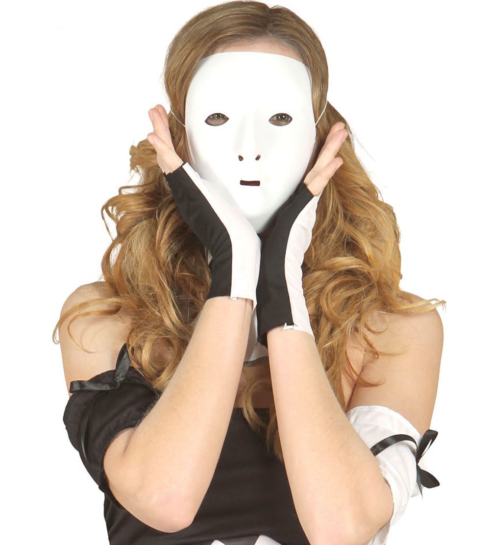 guirca 白色装饰面具 - 1133