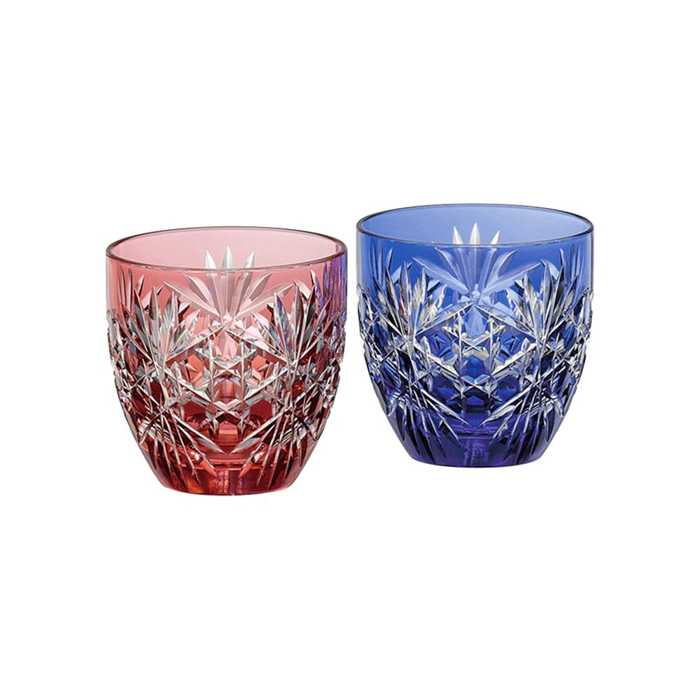 kagami水晶 冷*杯(六角笼纹) 140cc tps735-2706ab