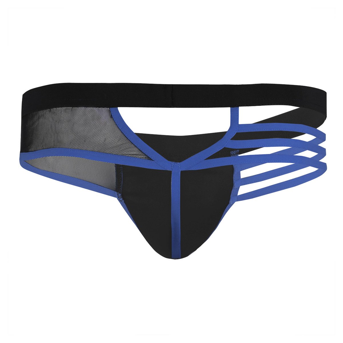 freebily 男士性感迷你拳击短裤镂空网眼丁字裤内裤