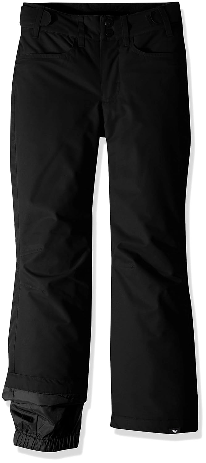 roxy little backyard girl 雪地裤 正黑色 8/s