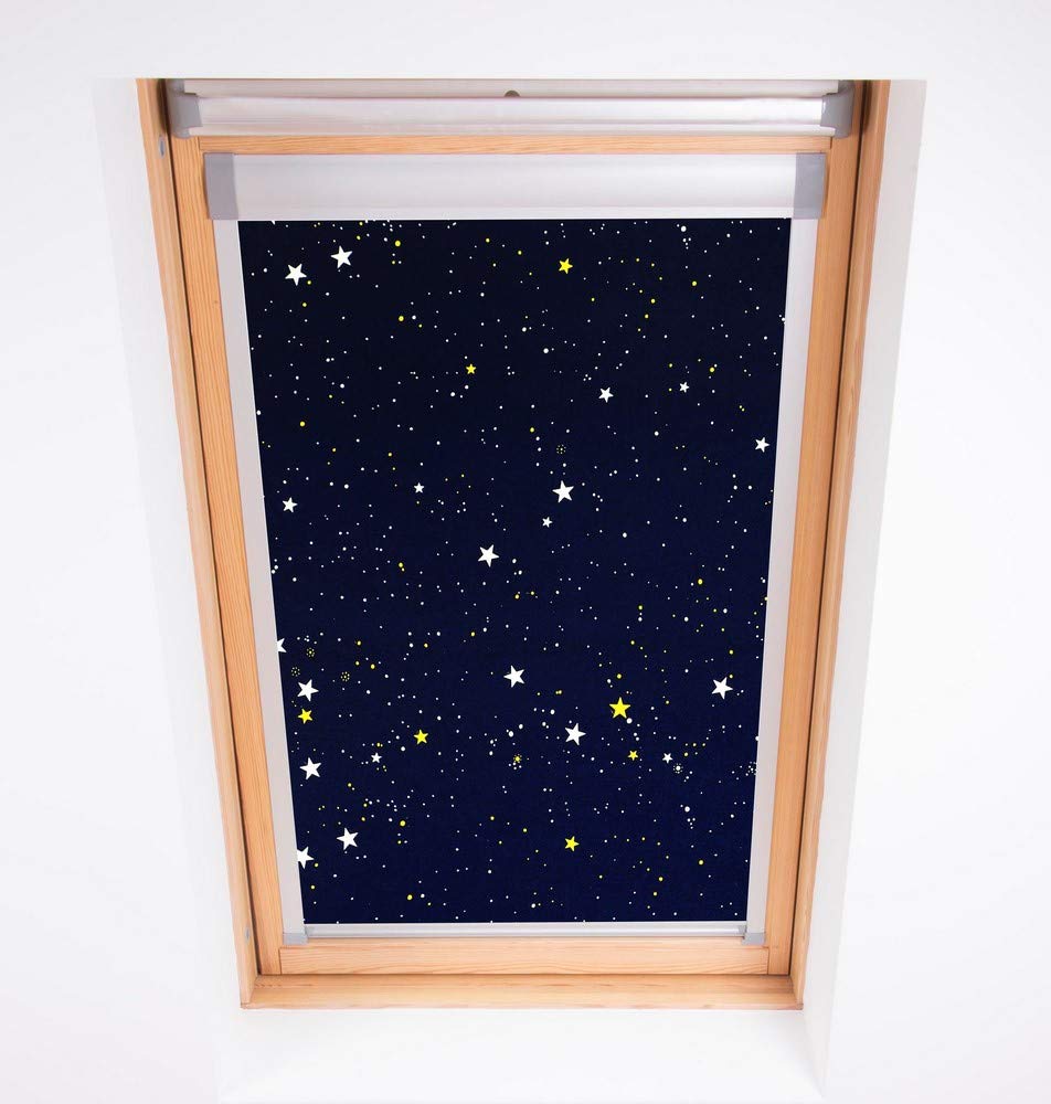 bloc skylight blind 用于 velux 屋顶 windows blockout 黑色(night