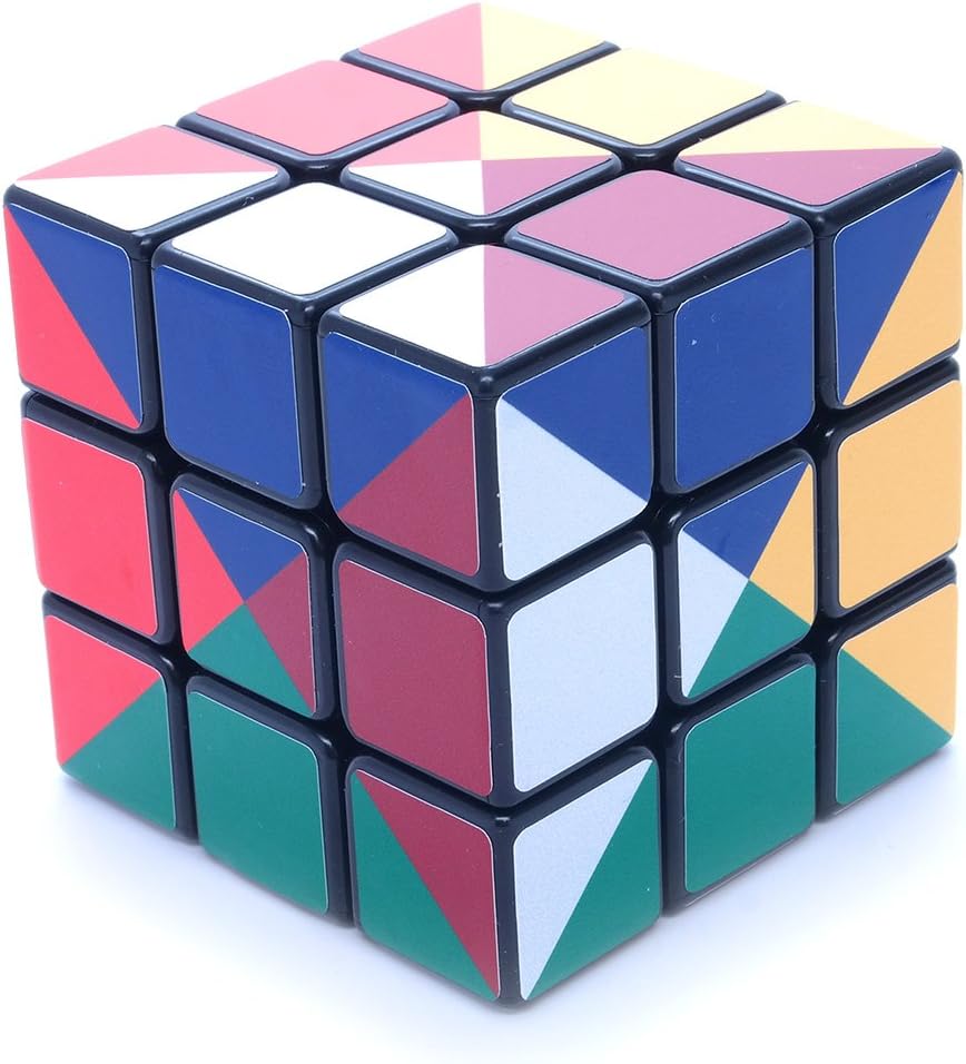 3x3x3 终极魔方黑色*魔方贴纸莫德魔方拼图 3x3