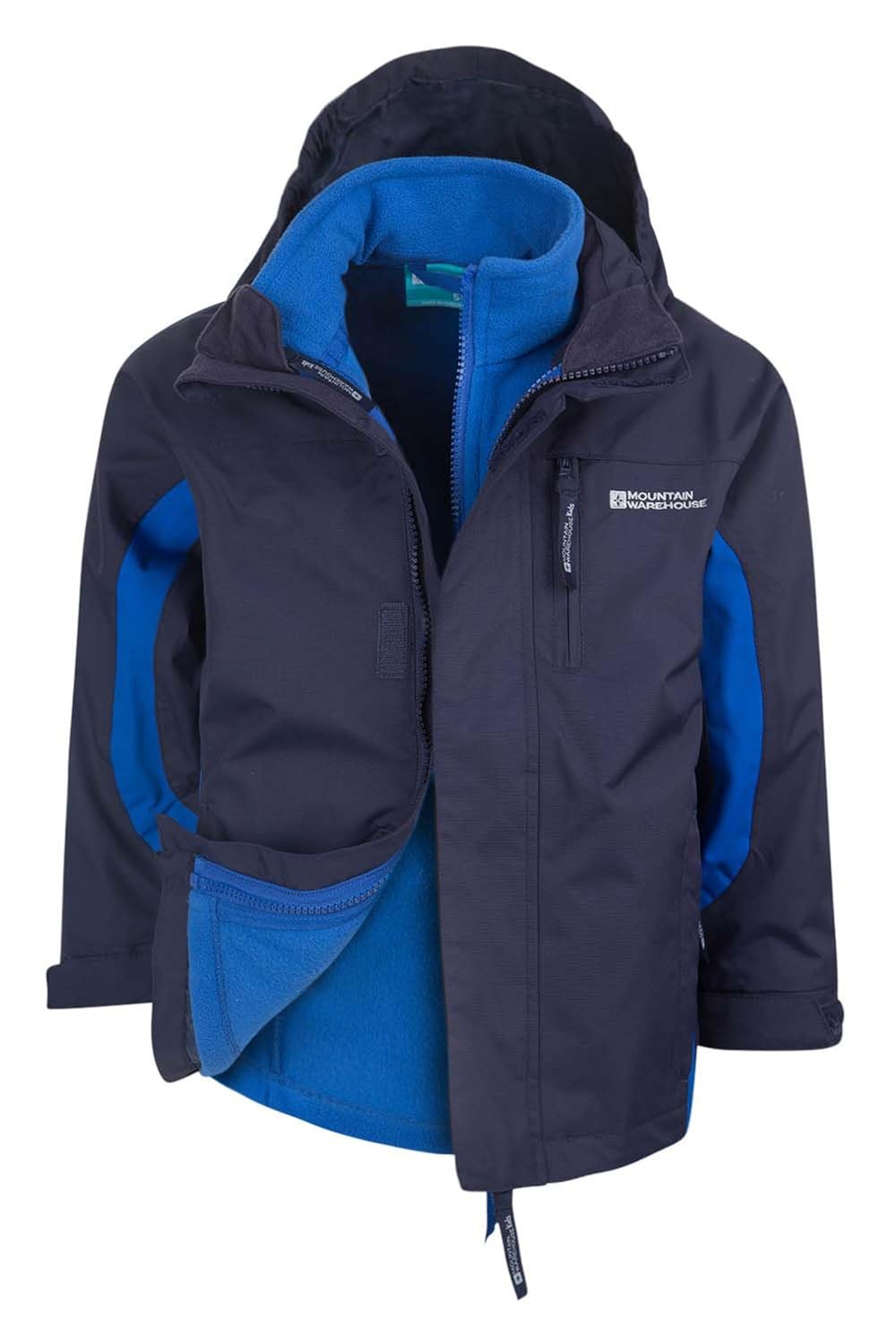 mountain warehouse 加农炮球 3 合 1 儿童防雨夹克