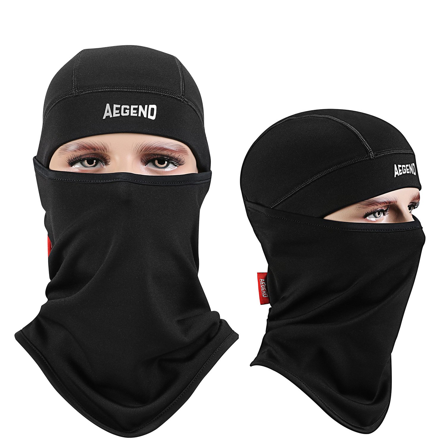 balaclava aegend 防风滑雪面罩冬季摩托车领保暖战术 balaclava 罩