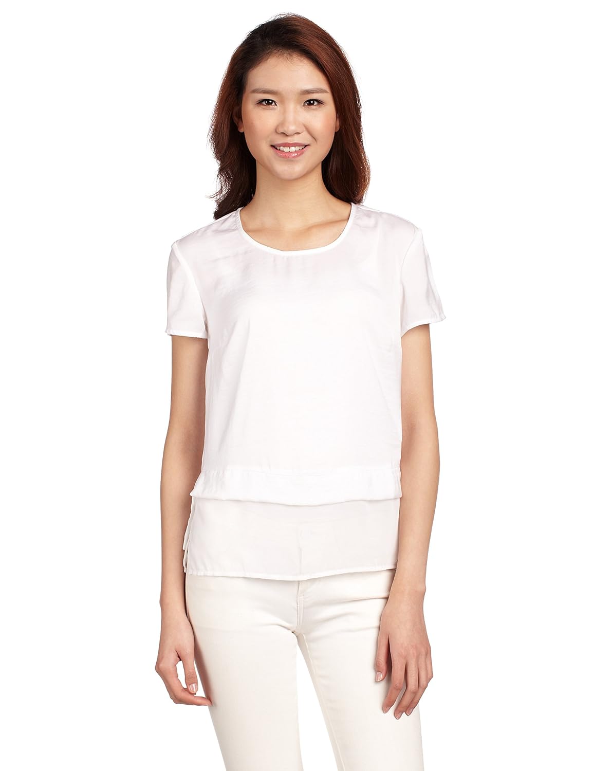 s.oliver 女式 短袖雪纺衫 49.408.12.