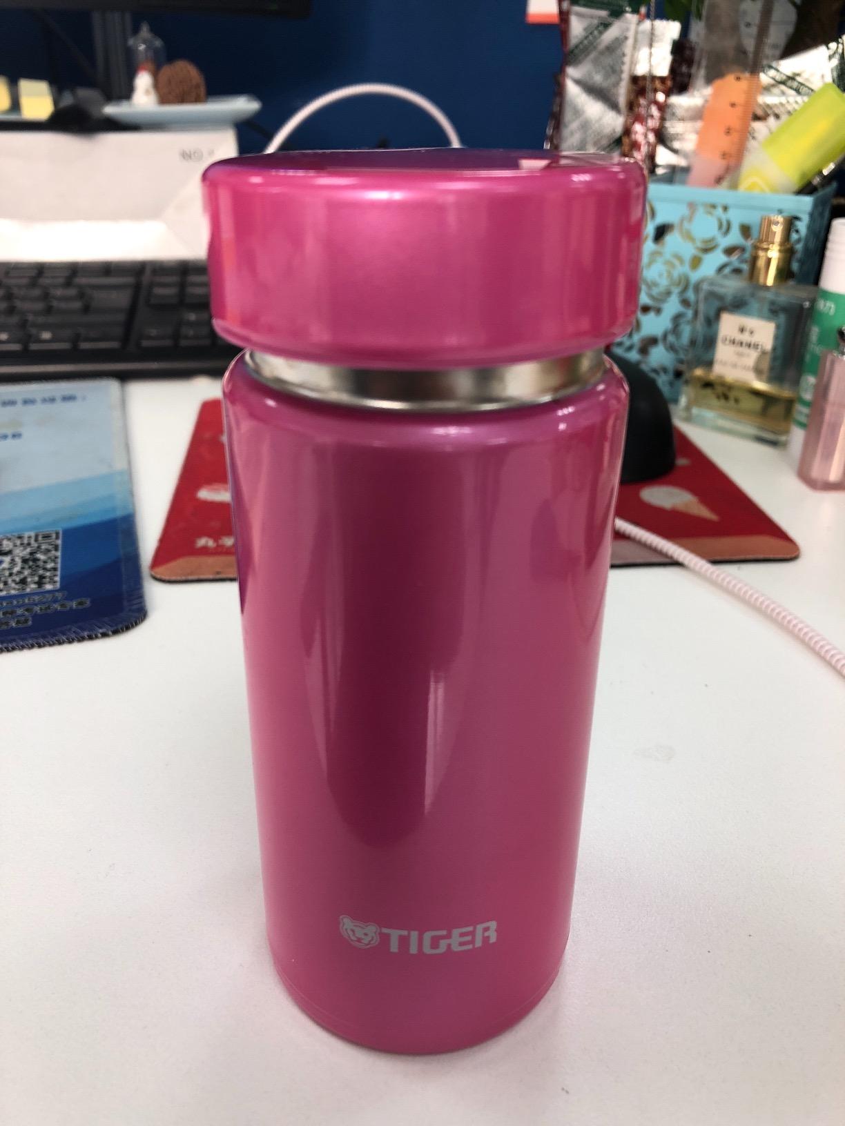 tiger 虎牌 轻量梦重力迷你不锈钢保温杯 300ml 珠光粉 mmp-j030-pp