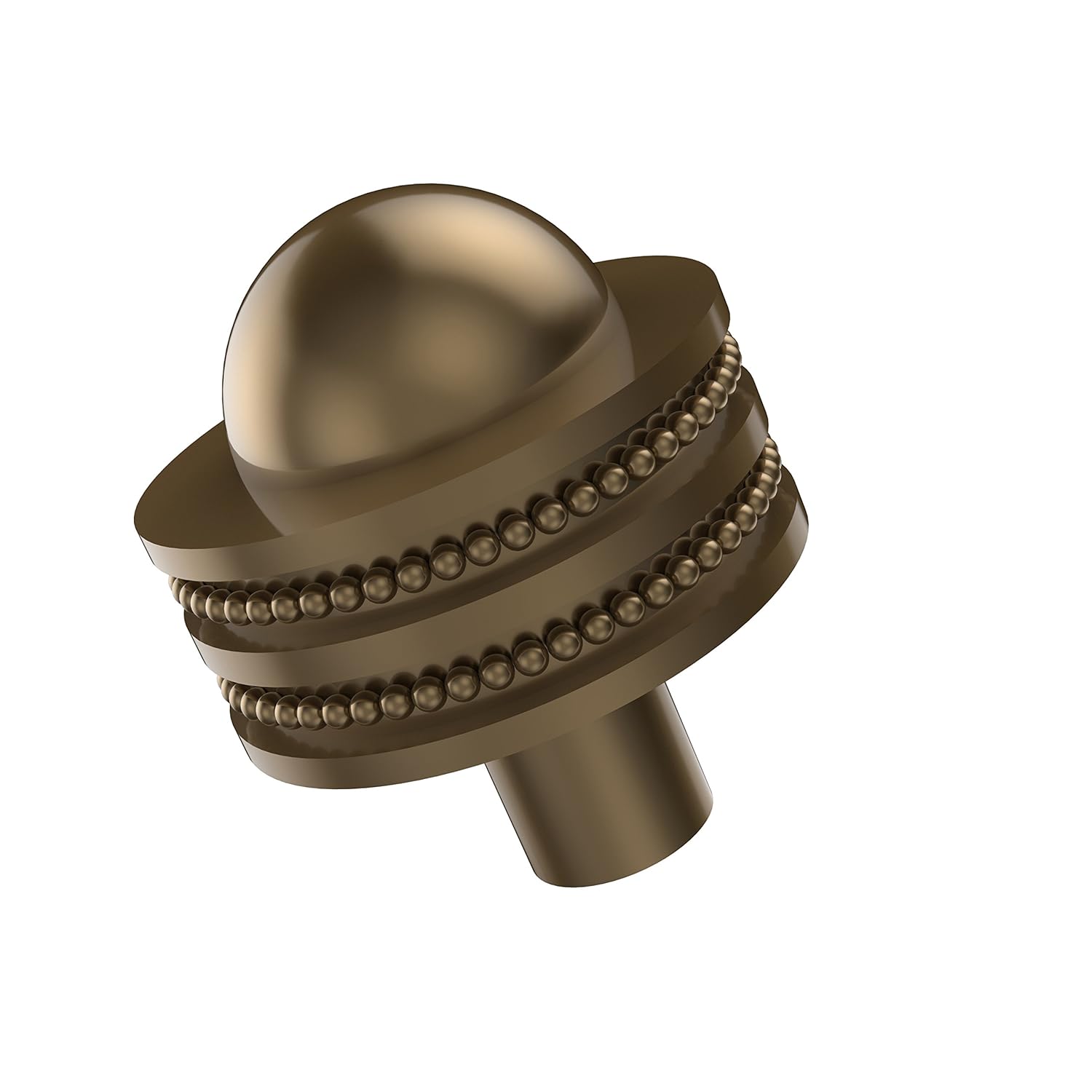 allied brass 1 1/2 英寸橱柜把手 brushed, bronze finish 101ad-bbr