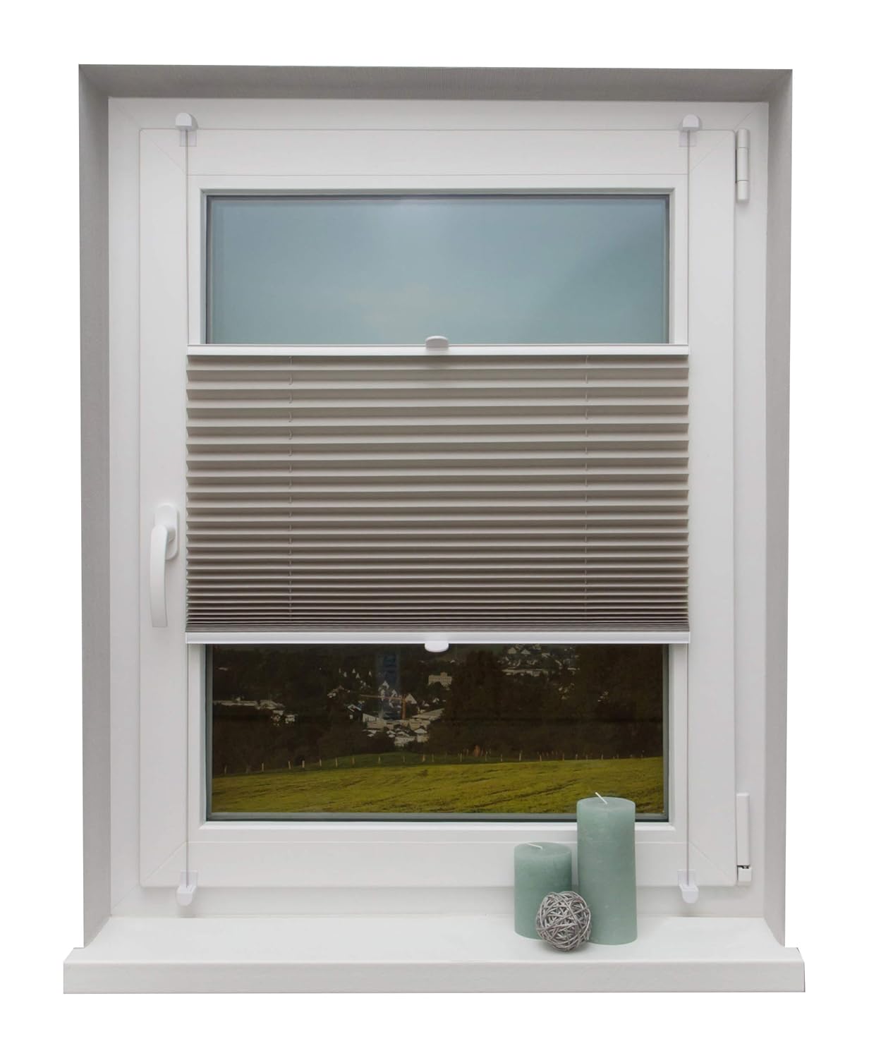 beyond drape plissee 覆盖 多种颜色 浅灰色 90x220 cm