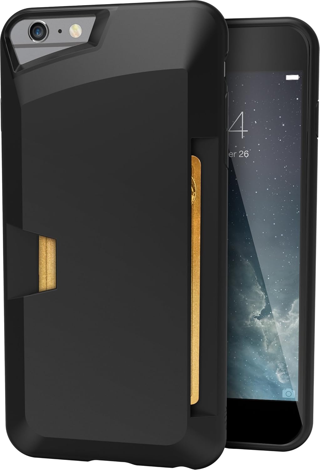 silk iphone 6 plus/6s plus wallet case - vault protective credit