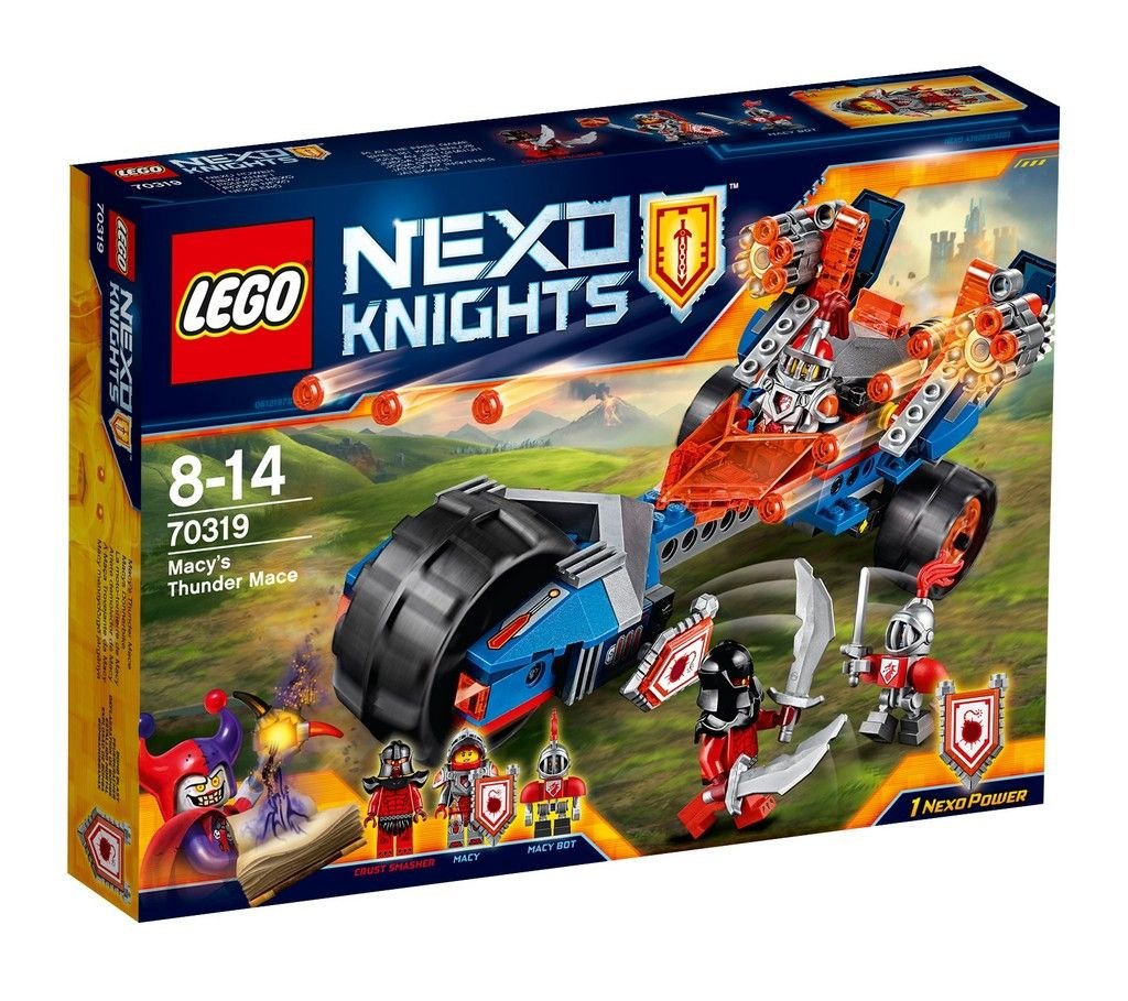 lego 乐高 nexo knights 系列 梅西的雷霆12连发冲锋车 70319 8-14岁