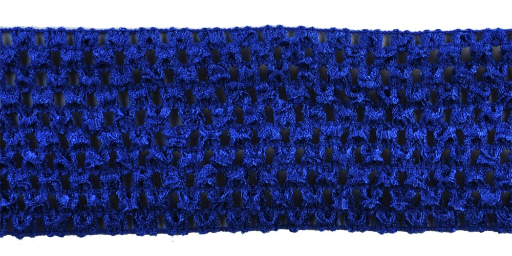 belagio enterprises 3 英寸钩针头饰边 25 码,品蓝色