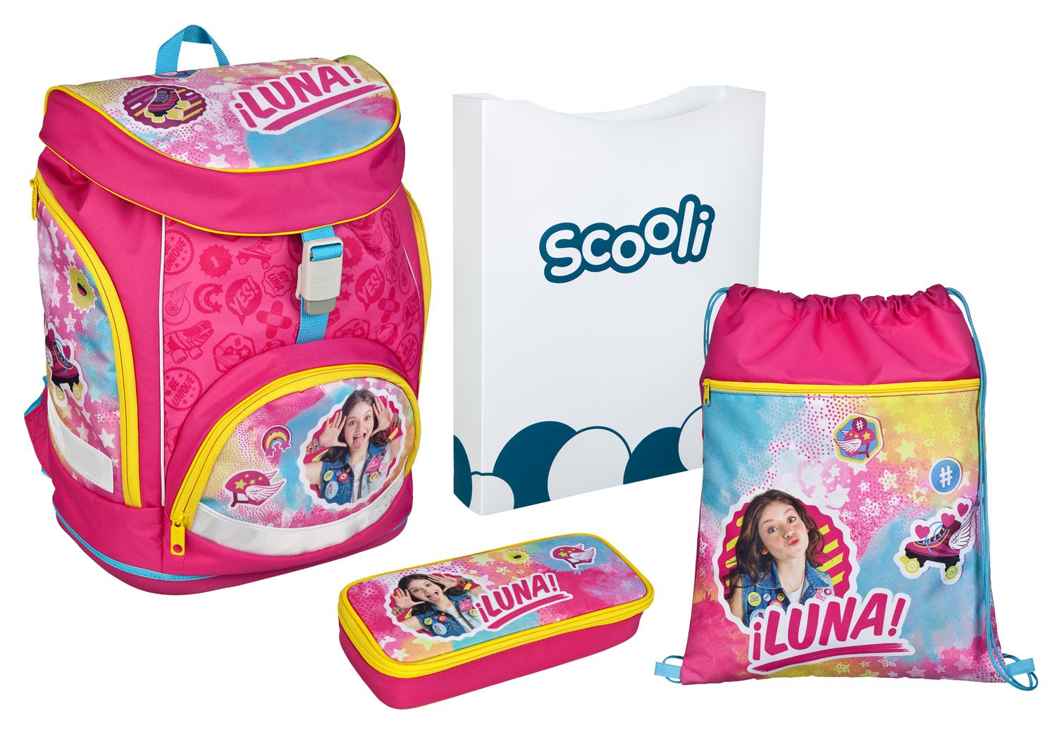 undercover - soy luna 系列 schulrucksack set twixter up, 4 teil