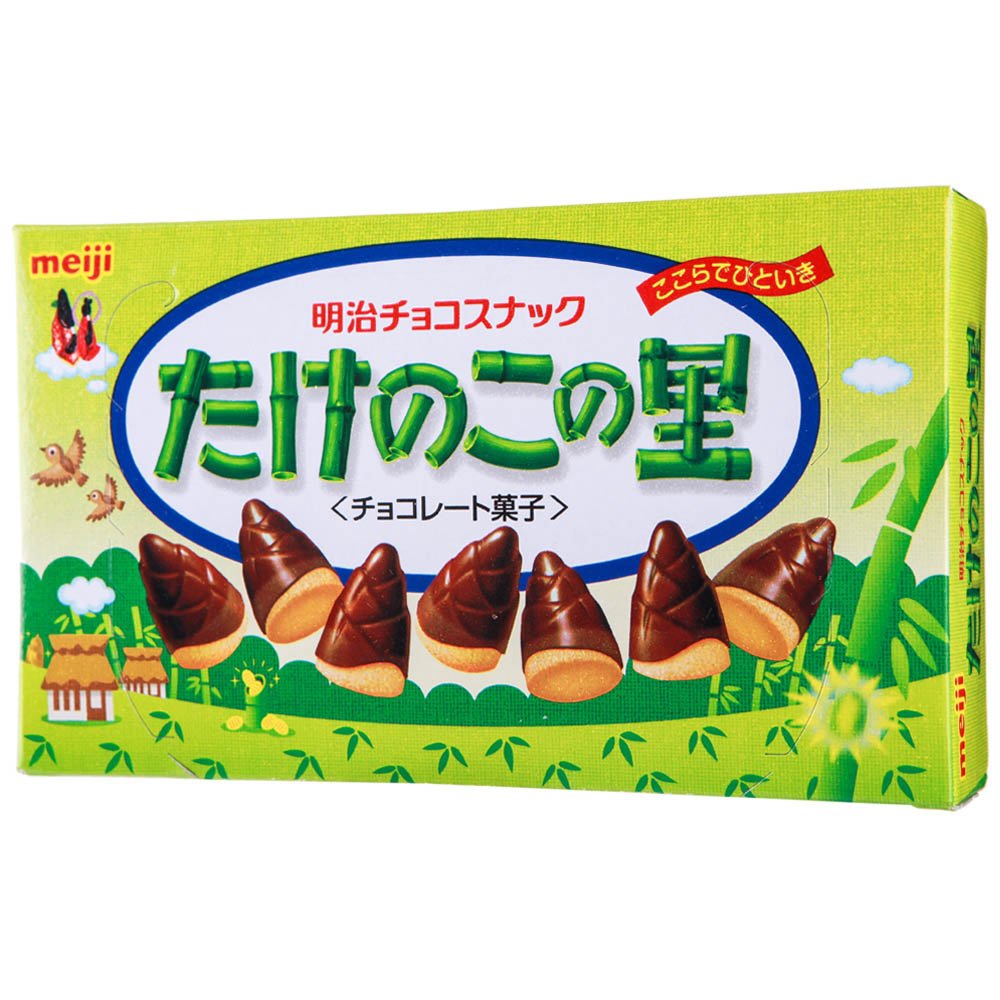 明治meiji 竹笋巧克力饼干77g-食品-亚马逊中国