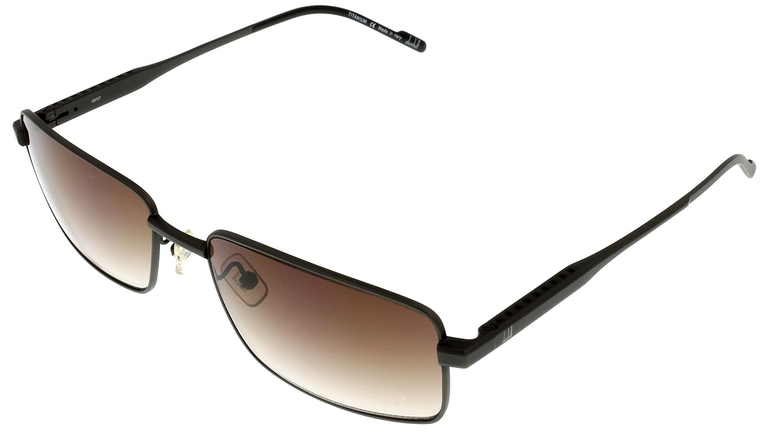 dunhill太阳镜unisex du564 02a哑光黑钌钛