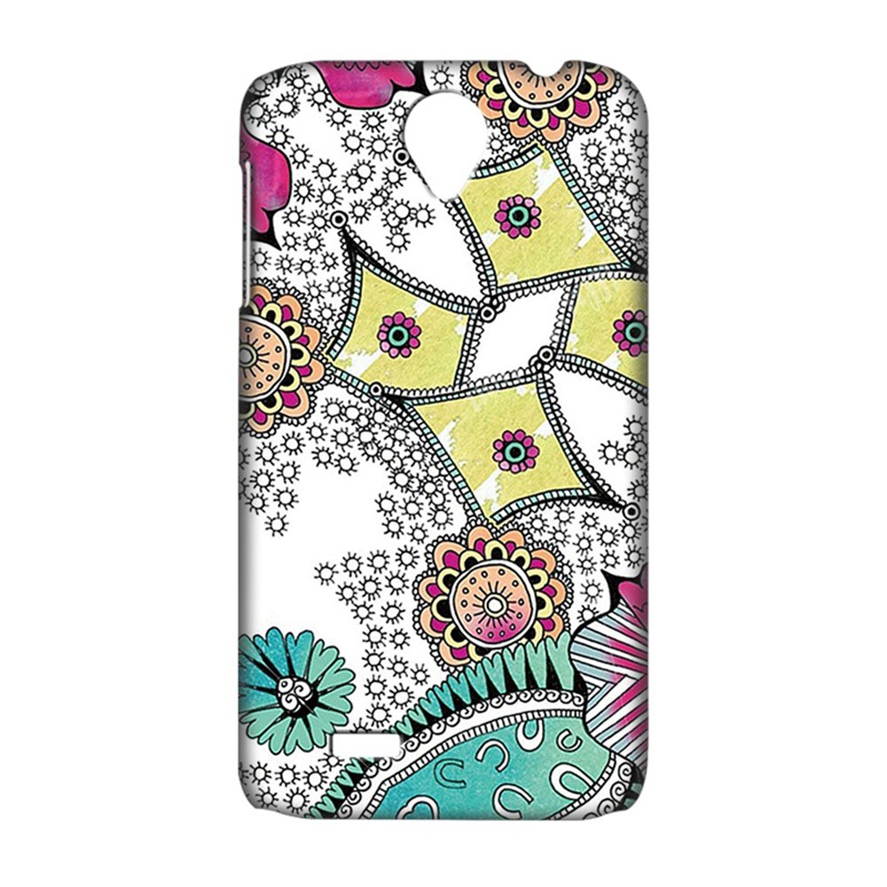 海浦深蓝 联想 a850 釉光彩绘手机壳 精选花纹 手机壳 手机套 h004