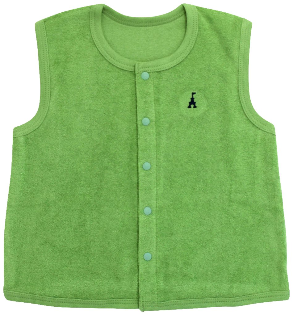 anna nicola 厚毛绒 马甲a i-92793 a38 日本制造 绿色 80~90cm