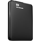 WD 西部数据 WD Elements 新元素系列移动硬盘 2.5英寸 USB3.0 1TB 黑色 WDBUZG0010BBK