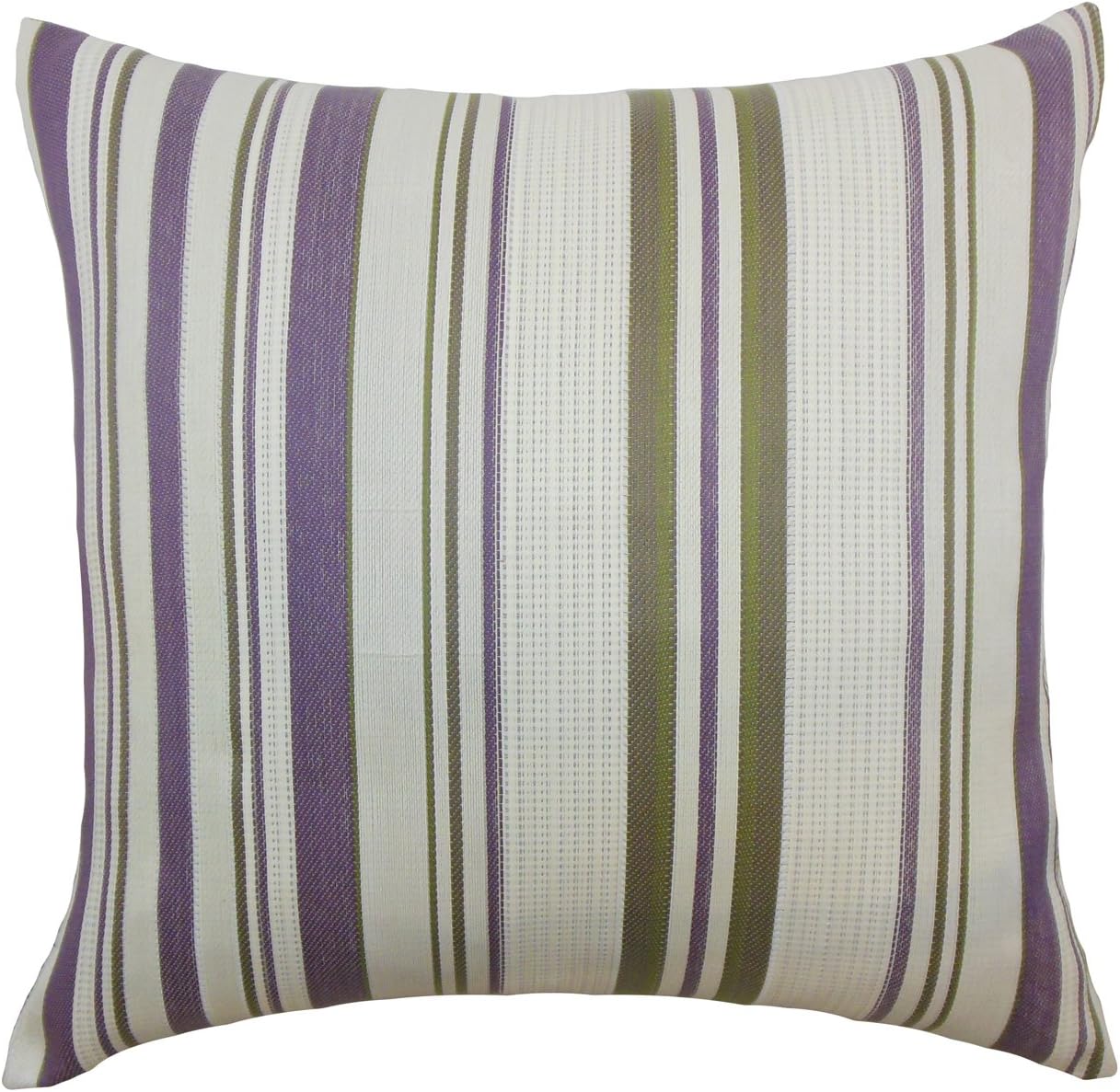 枕头系列兰花纹条纹床上用品,欧洲/66.04 厘米 x 66.04 厘米