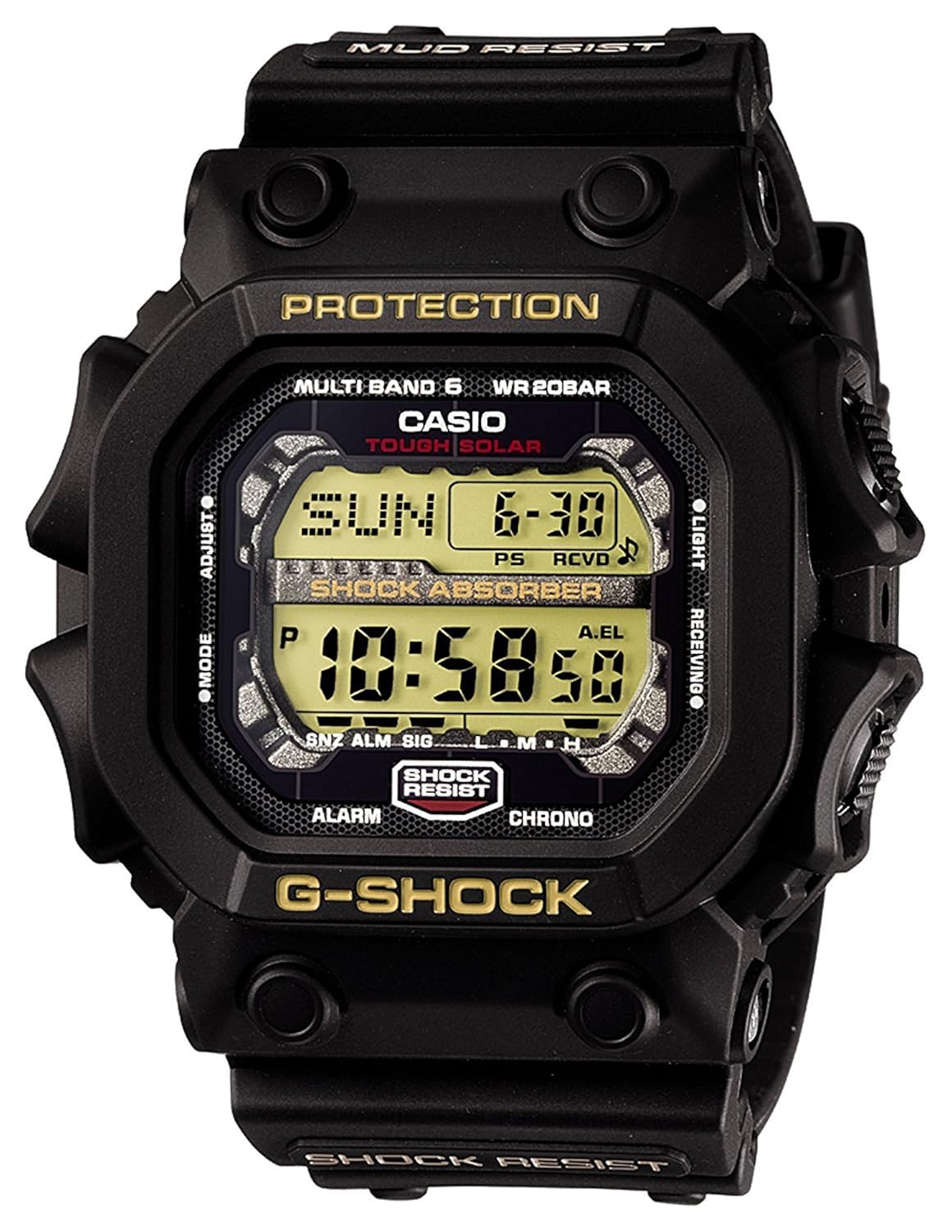 手表 g - shock g 抗震 gx 系列 tough 太阳能收音机时钟 multiband 6