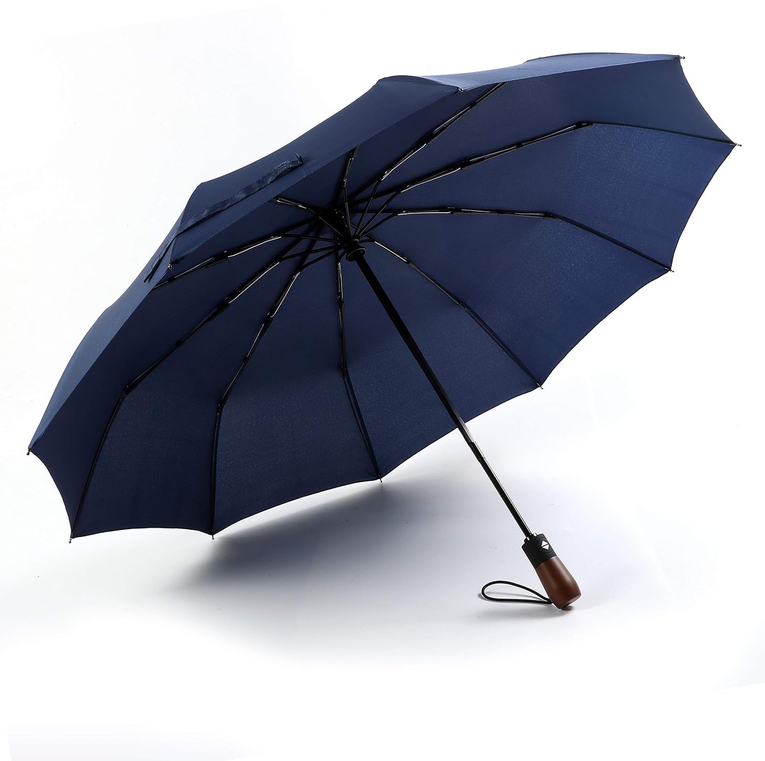 acpop 10 ribs 紧凑旅行雨伞 带聚四氟乙烯涂层 自动开合 *蓝 one