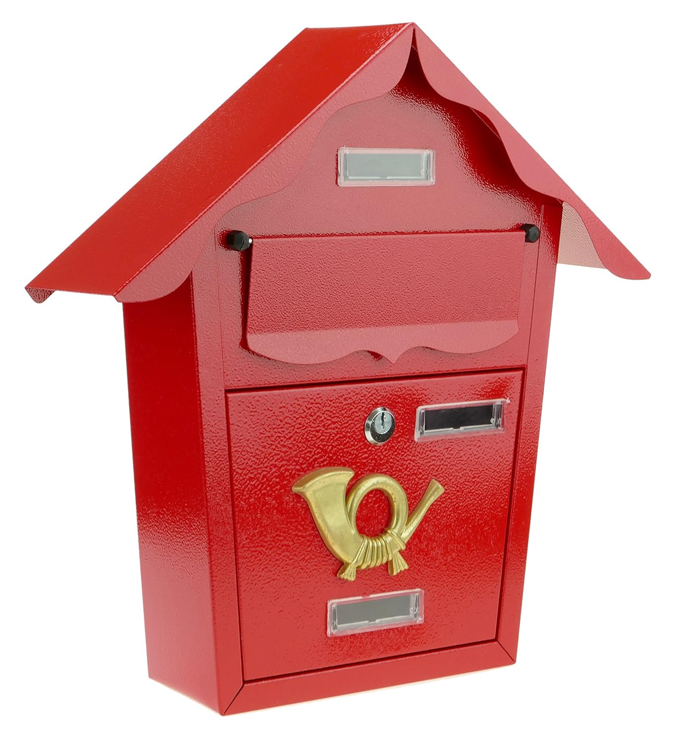 cablematic bz52-vces 金属邮箱,红色,366 x 100 x 370 mm