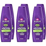 Aussie Aussome Volume 丰盈蓬松洗发水，13.5 液体盎司（6 瓶装）
